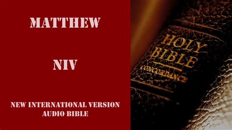 Matthew niv - Apr 20, 2014 ... Share your videos with friends, family, and the world.